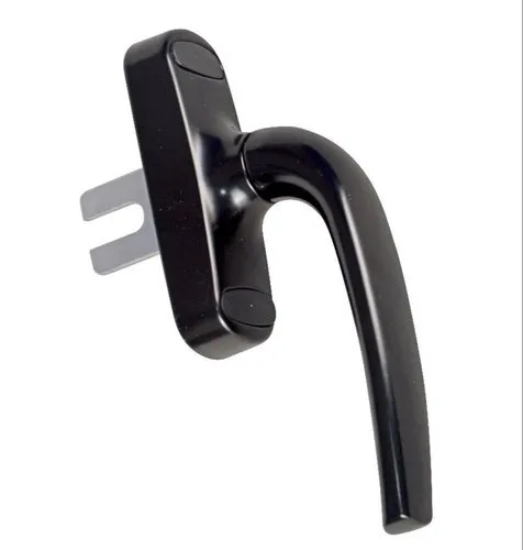 鋁製推拉窗把手套裝（黑色飾面)