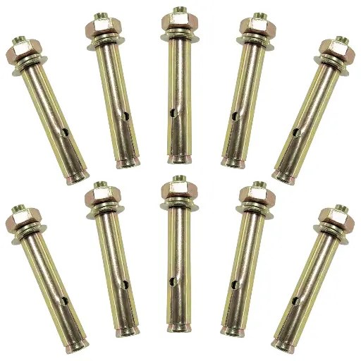 重型膨脹螺栓（M10 x 80mm – 10 件套)